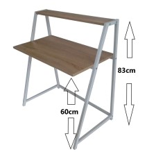 Mesa Ordenador auxiliar o estudio infantil modelo Sintra Color Cambria Blanco